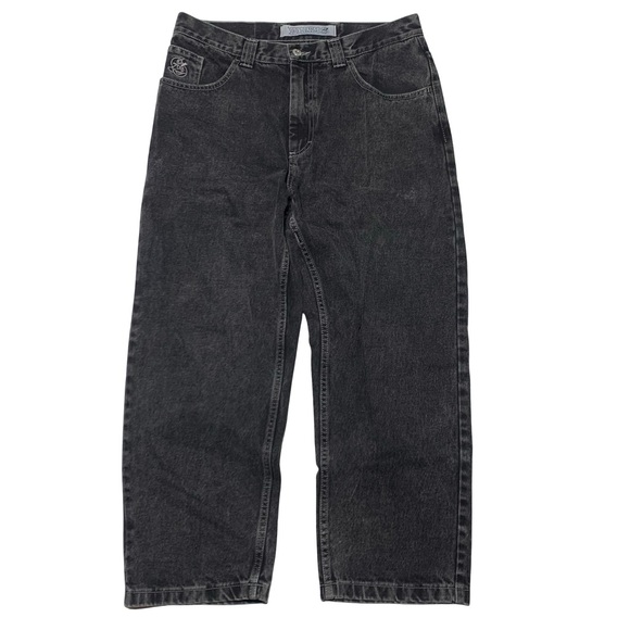 Polar 93 Pants Baggy Skateboard Jeans Mens 32x30 Black